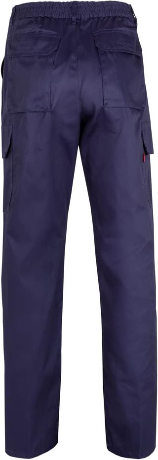 VELILLA 345 Pantalón Multibolsillos, Color Azul Ma