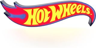 Hot Wheels - Luz Nocturna con Logotipo de Carreras