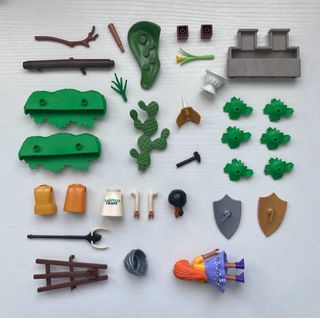 Playmobil Accesorios Vegetación Figuras Pack