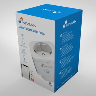 Nivian– Enchufe Inteligente–WiFi–Protección contra