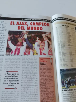 Revista Don Balón n 1051 04/12/1995