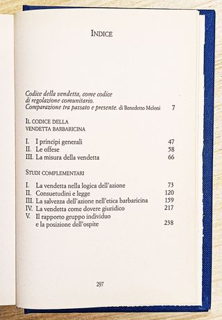 Il codice della vendetta barbaricina - A. Pigliaru
