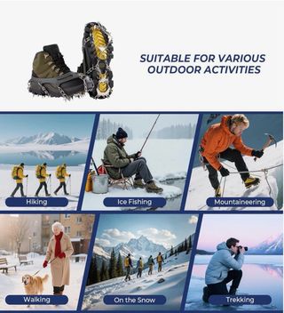 Ramponi da trekking per neve e ghiaccio