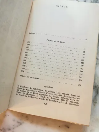 Libro "La monarquía por la que yo luché"