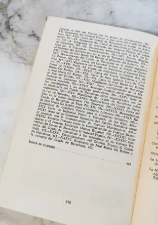 Libro "La monarquía por la que yo luché"