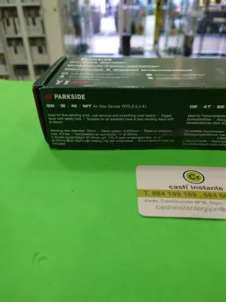 Lijadora Neumática Parkside