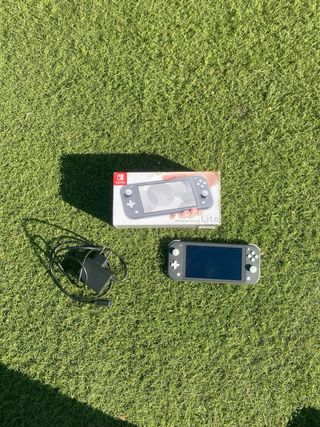 PACK | Nintendo Switch Lite Gris + Funda + Mando