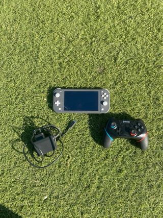 PACK | Nintendo Switch Lite Gris + Funda + Mando