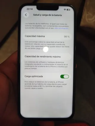 iPhone 14 128GB 98% Batteria E-SIM