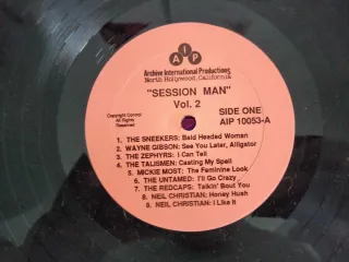 Vinilo LP James Patrick Page Session Man Vol 2