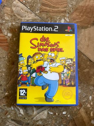 Juego PS2 Los Simpsons: El Videojuego