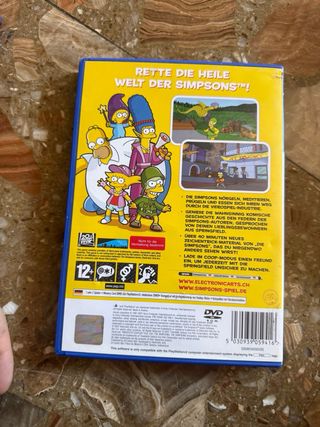Juego PS2 Los Simpsons: El Videojuego