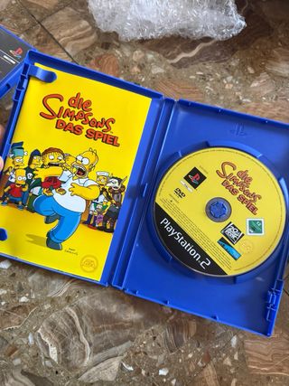 Juego PS2 Los Simpsons: El Videojuego