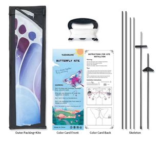 Cometa Mariposa Azul Infantil