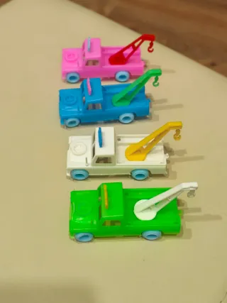 Lote 4 Coches Juguete Antiguos