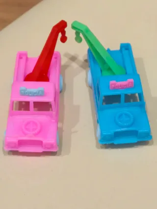 Lote 4 Coches Juguete Antiguos