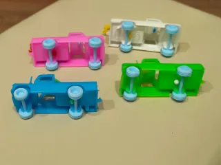 Lote 4 Coches Juguete Antiguos