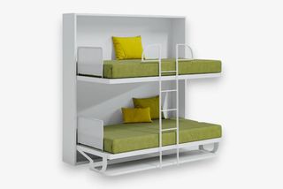 Litera abatible plegable con escritorio incorpora.