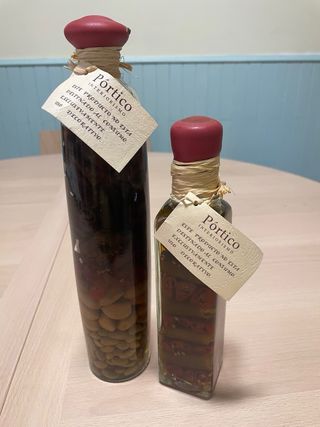 Juego botellas decorativas Pórtico