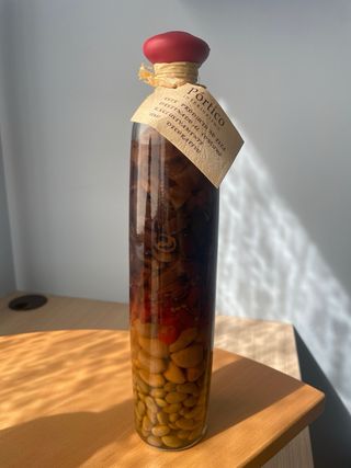 Juego botellas decorativas Pórtico