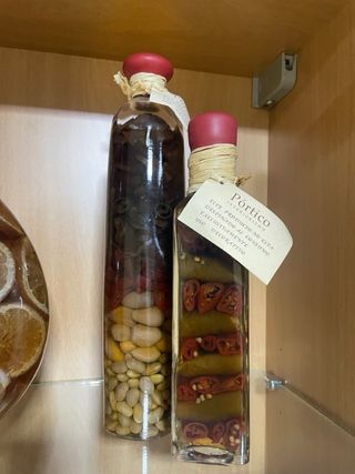 Juego botellas decorativas Pórtico