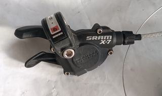 Transmisión SRAM X7 9v: Cassette, Cambio y Mando