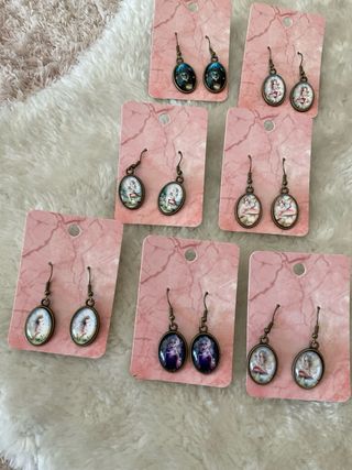 Lote pendientes hadas - solo envio