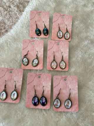 Lote pendientes hadas - solo envio