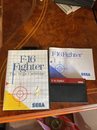 Sega Master System F-16 Fighter Completo