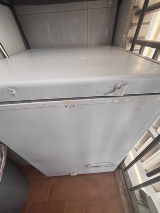 Congelador arcón blanco