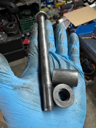 Eje Rueda Delantera Honda Scoopy 75