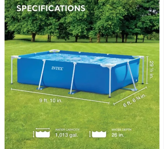 Piscina Desmontable Intex 300 x 200 x 75 cm