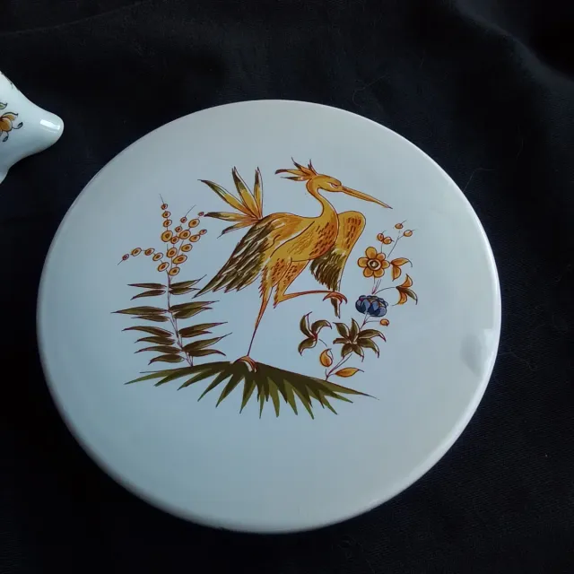 Porcelana Francesa Antigua Decorada