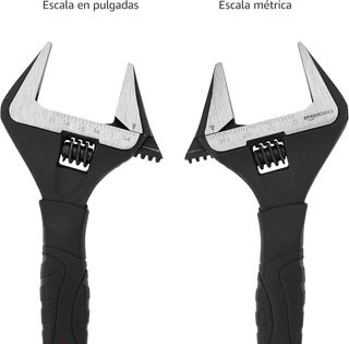 Amazon Basics Llave de boca ancha ajustable para f