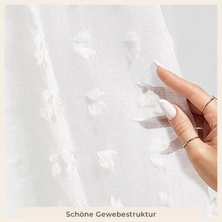 ROOM99 Cortina con Cinta fruncidora Casablanca, 20