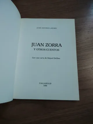 Juan Zorra y otros cuentos