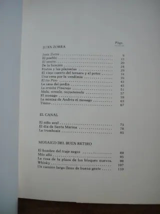 Juan Zorra y otros cuentos