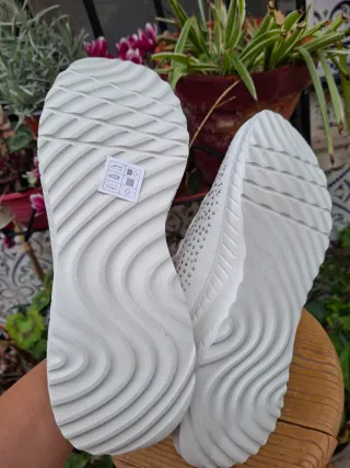 Zapatillas Skechers Blancas Brillantes