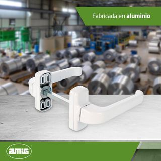Amig - Manilla de Aluminio de Roseta para Puerta -
