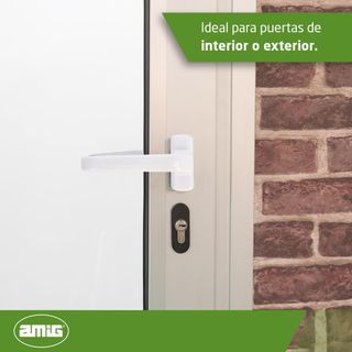Amig - Manilla de Aluminio de Roseta para Puerta -