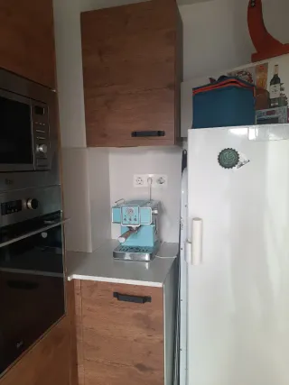 Muebles de cocina madera y metal