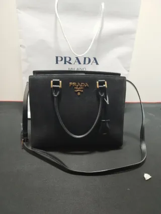 Borsa Prada Milano nera