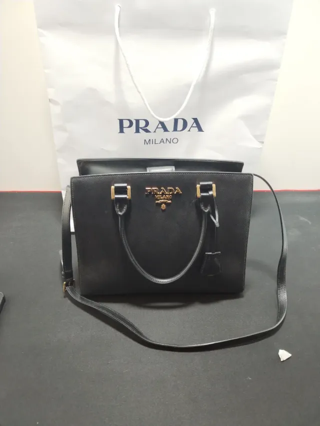 Bolso Prada Milano negro