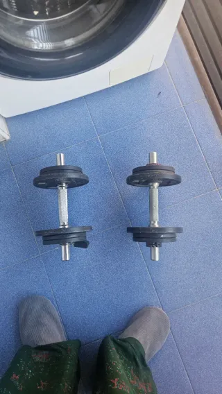 Kit  2 Mancuernas 10 kg Musculación