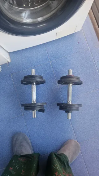 Kit  2 Mancuernas 10 kg Musculación