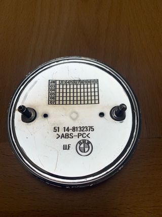 Emblema BMW 82mm Maletero
