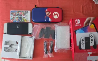 Nintendo Switch OLED Blanca