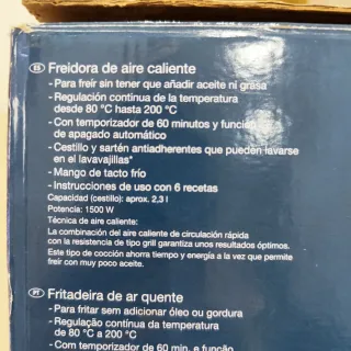 Freidora de aire Silvercrest