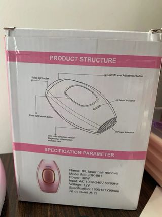 Depiladora IPL Láser Nueva (IPL)