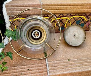 Farol náutico de bronce